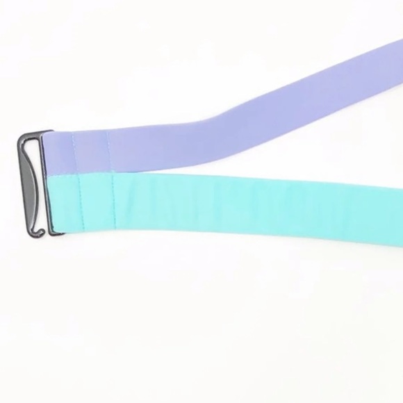 💝💥Victoria’s Secret Push Up Strappy Stripe Bikini Top 32C - Picture 9 of 10